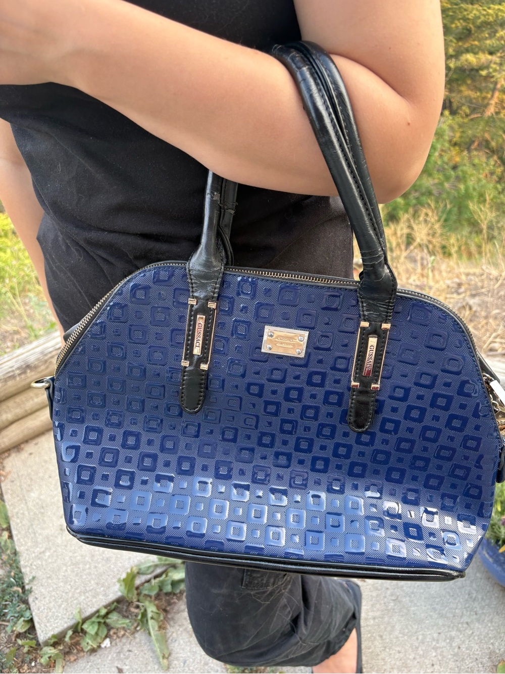 Ladies Gussaci Collection Handbag